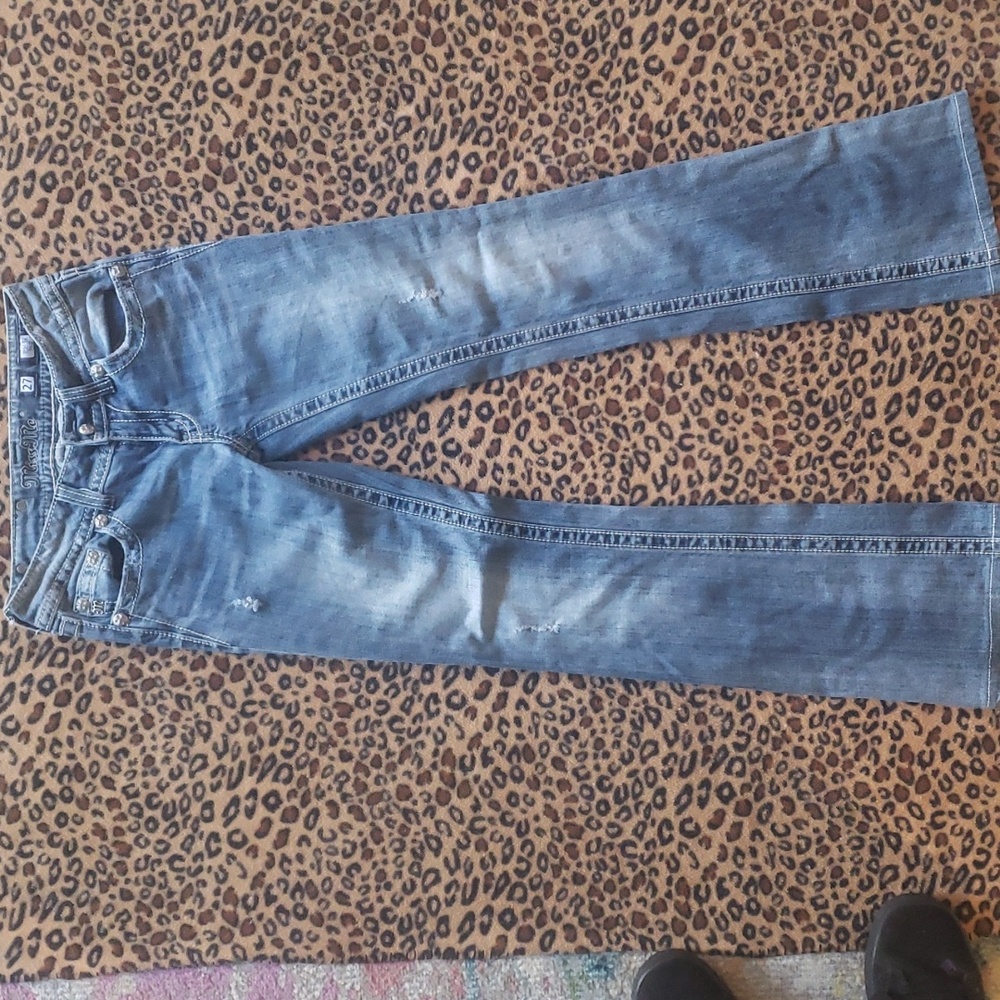 Miss Me Boot Cut Crystal Embellished Jeans Size
